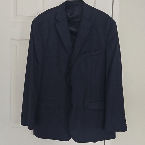 Lauren Ralph Lauren Other - Lauren Ralph Lauren Houndstooth Wool Blazer Sz 50